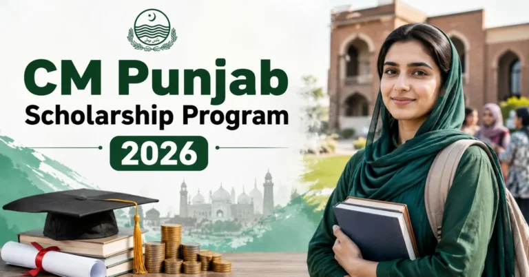 CM Punjab Scholarship Program 2026