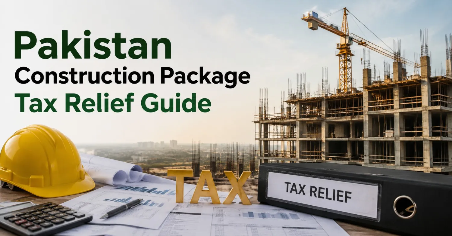 Pakistan Construction Package Tax Relief