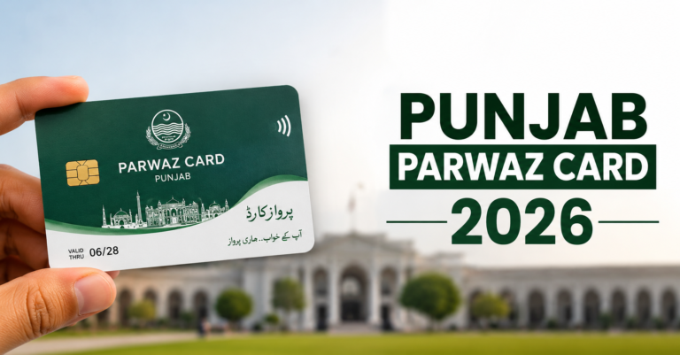 punjab parwaz card 2026