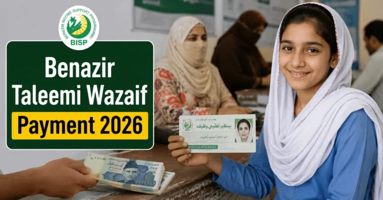 Benazir Taleemi Wazaif Payment 2026